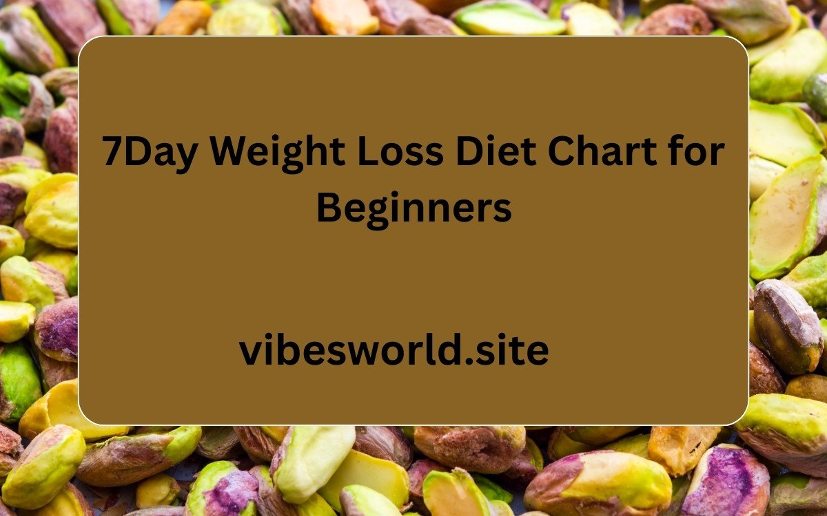 7Day Weight Loss Diet Chart for Beginners