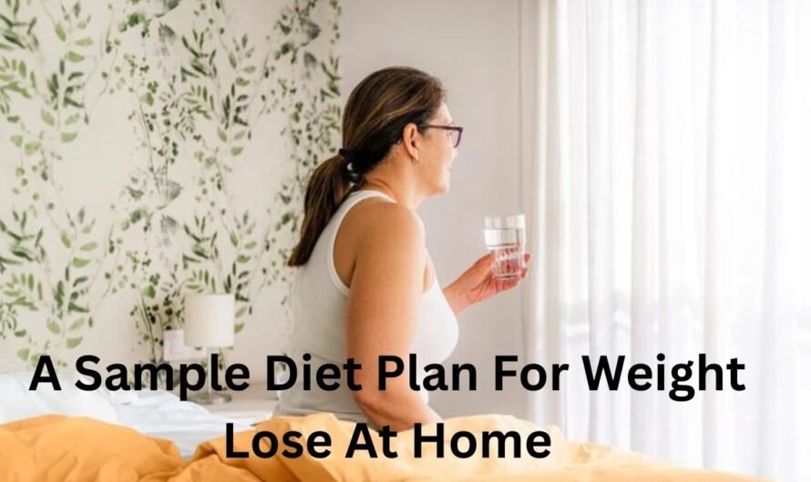 A Sample Diet Plan For Weight Lose At Home